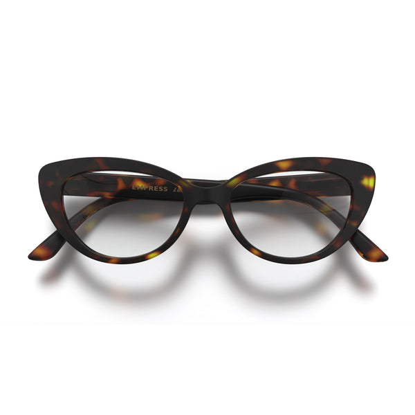 Empress zeros in rubberised tortoiseshell