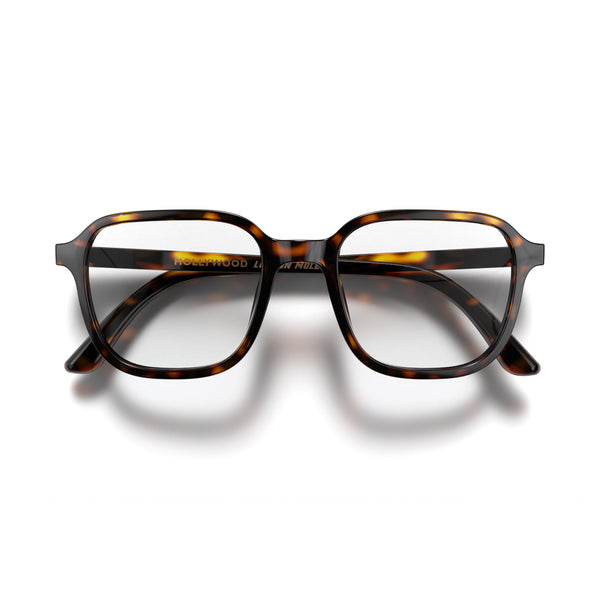 Hollywood reading glasses in gloss tortoiseshell