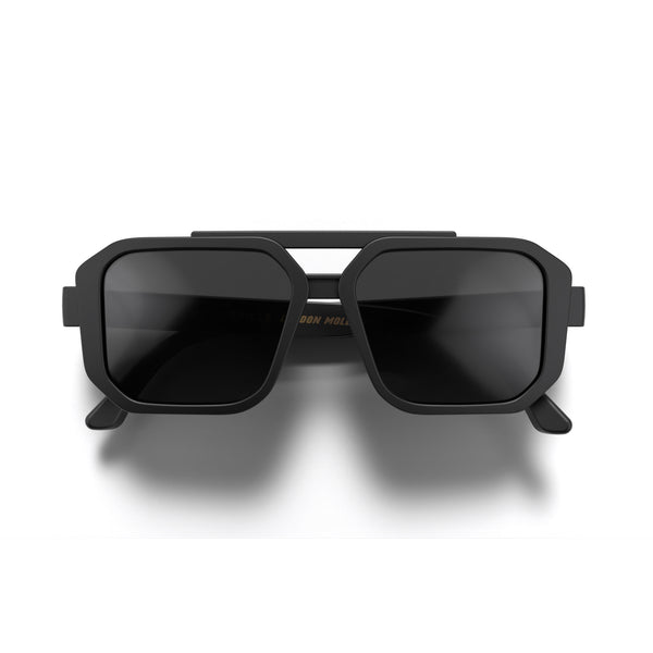 Huntsville sunglasses in rubberised black