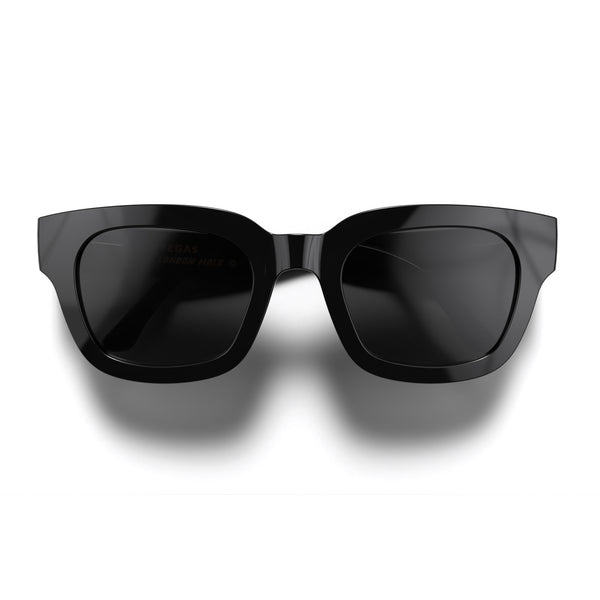 Vegas sunglasses in gloss black