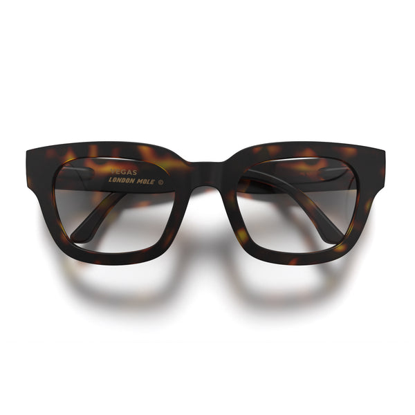 Vegas zeros in rubberised tortoiseshell