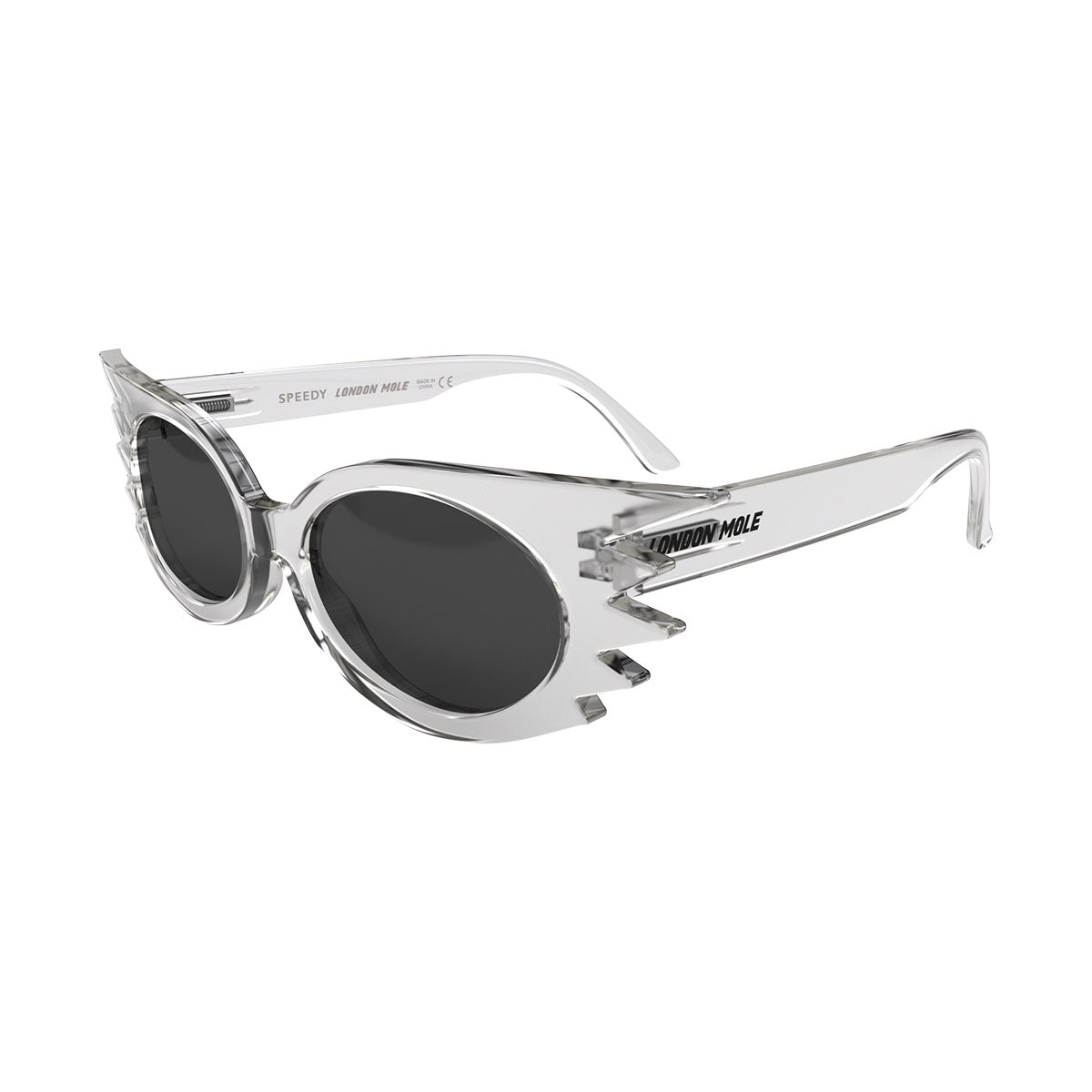 Speedy Sunglasses | Transparent – London Mole